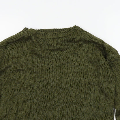 New Look Womens Green   Pullover Jumper Size M
