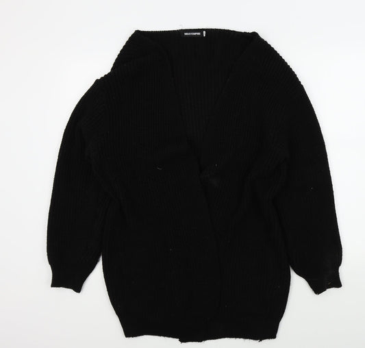 Missguided Womens Black   Cardigan Jumper Size 10