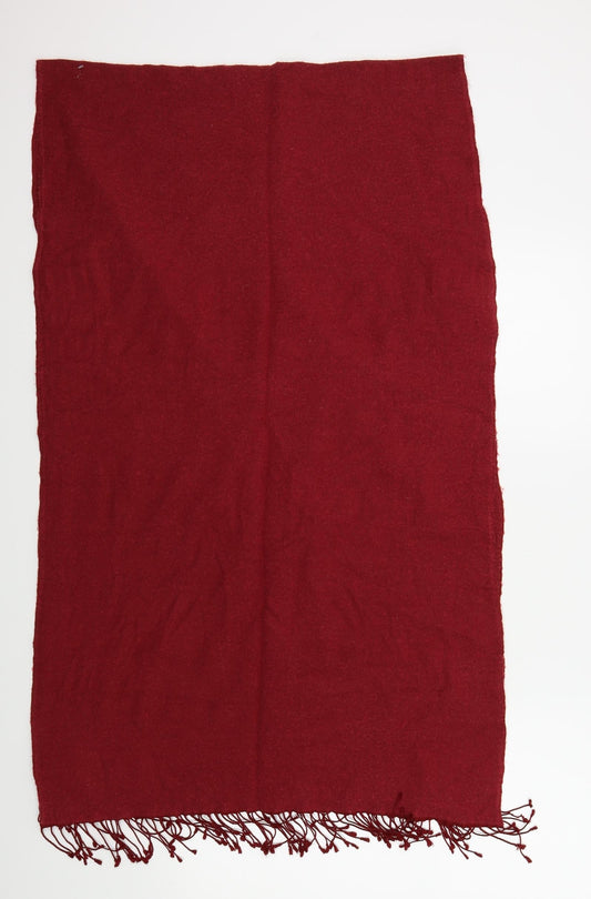 Preworn Womens Red    Scarf