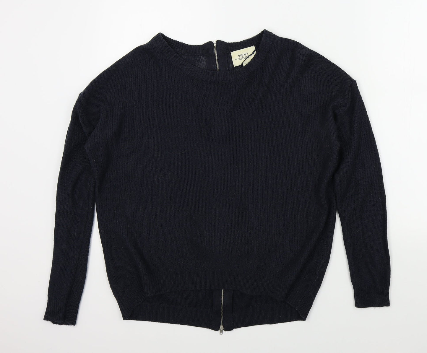 Papaya Womens Blue   Pullover Jumper Size M