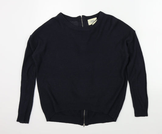 Papaya Womens Blue   Pullover Jumper Size M