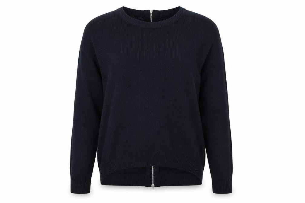 Papaya Womens Blue   Pullover Jumper Size M