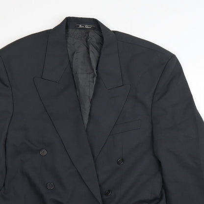 River Island Mens Black    Blazer Size 40