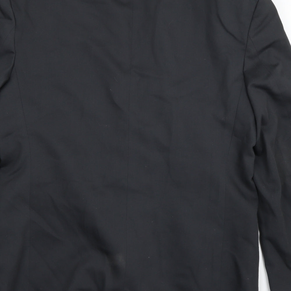 River Island Mens Black    Blazer Size 40
