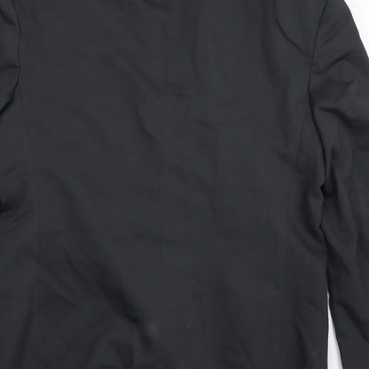 River Island Mens Black    Blazer Size 40