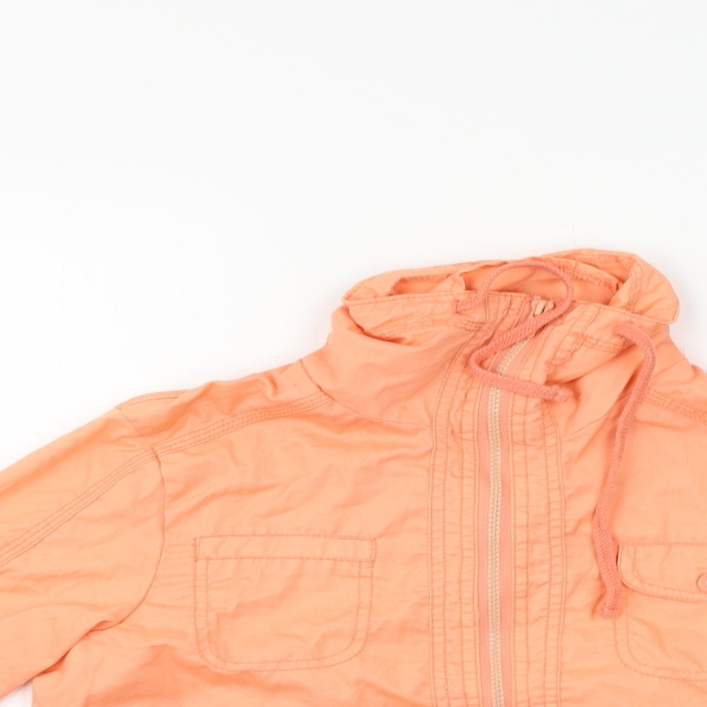 New Look Womens Orange   Jacket Coat Size 8