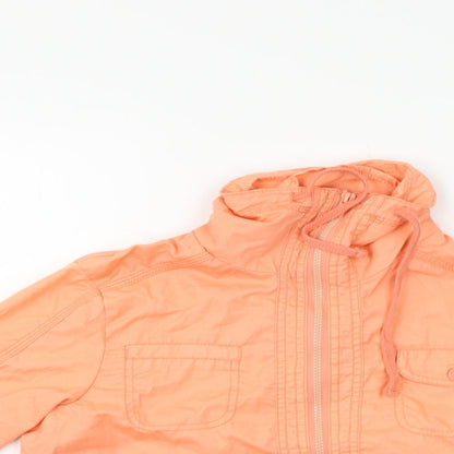 New Look Womens Orange   Jacket Coat Size 8
