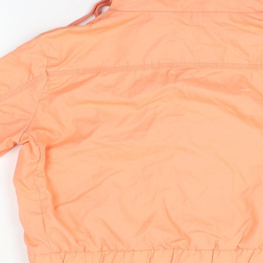 New Look Womens Orange   Jacket Coat Size 8
