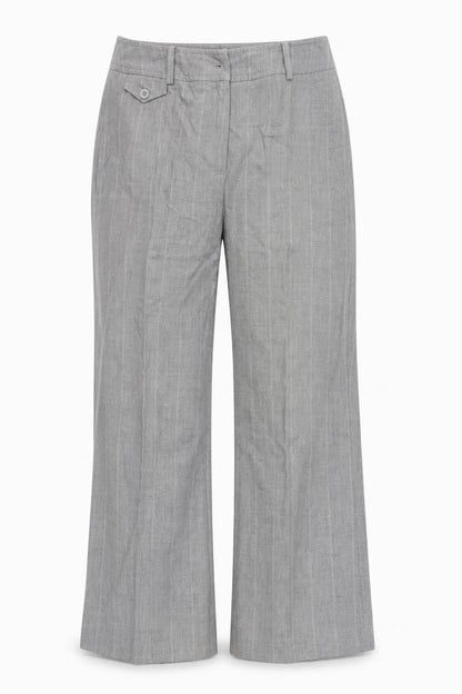 Per Una Womens Grey Houndstooth  Trousers  Size 14 L27 in