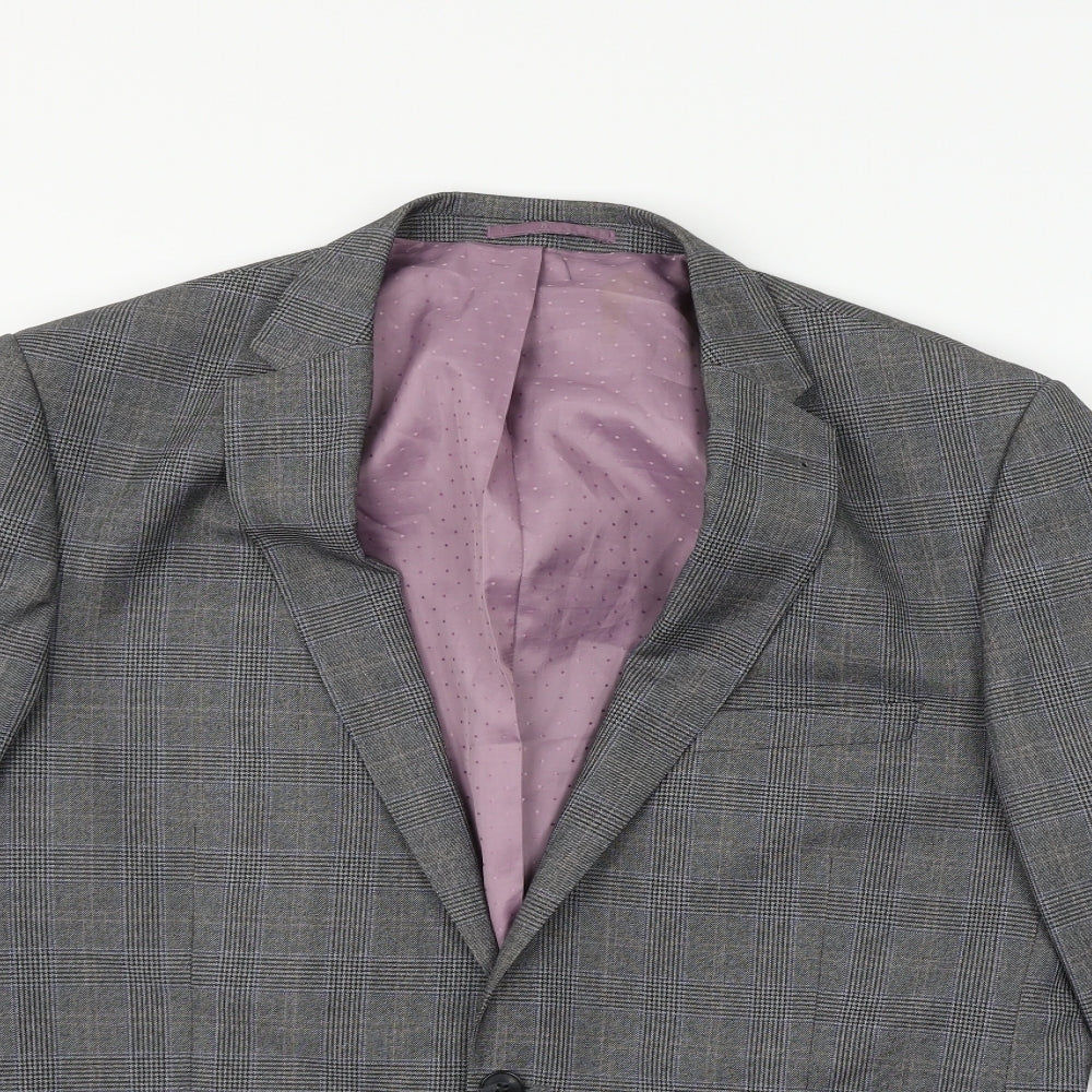 Matalan Mens Grey   Jacket Blazer Size 42