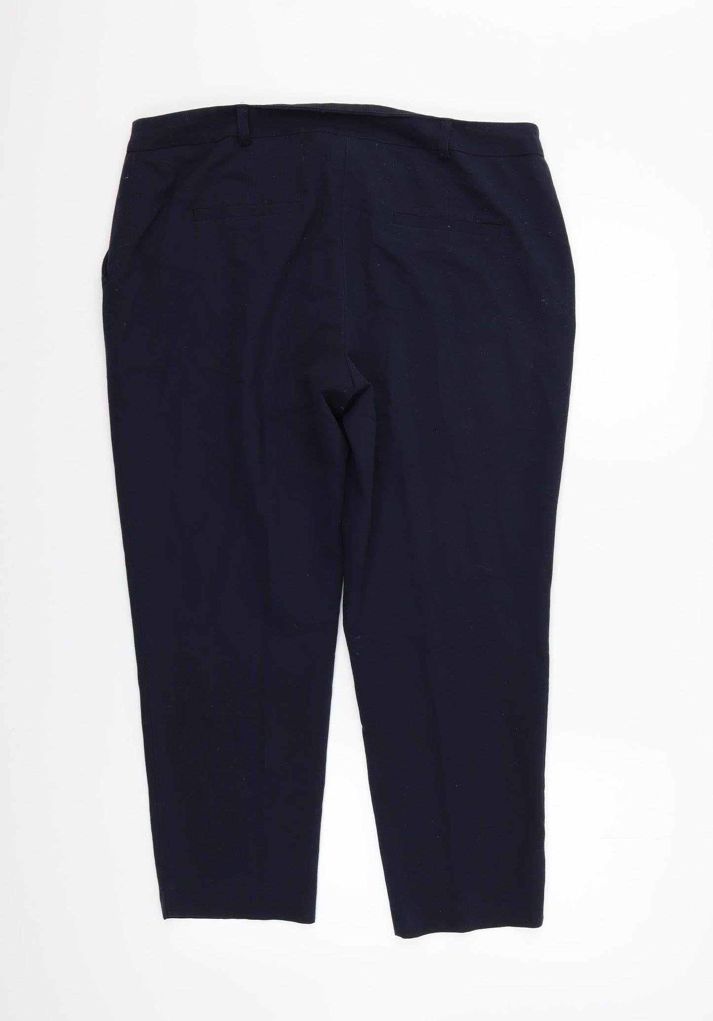 Dorothy Perkins Womens Blue   Trousers  Size 14 L23 in