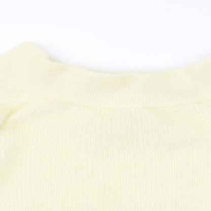 Divided by H&M Womens Yellow   Pullover Jumper Size M
