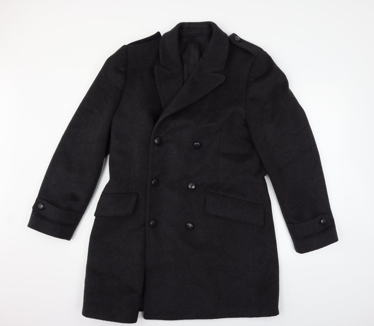 Preworn Womens Grey   Jacket Coat Size 10