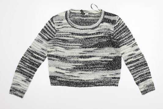 Divided Womens Multicoloured   Pullover Jumper Size S