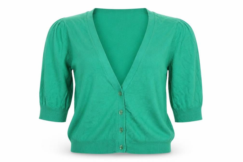 Marks & Spencer Girls Green   Cardigan Jumper Size 14 Years