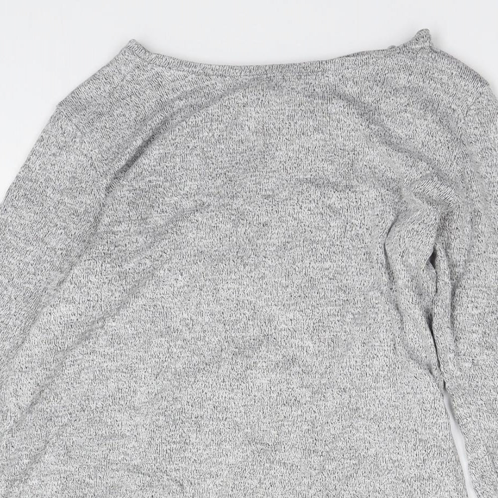 knitwear Womens Grey   Basic Blouse Size M