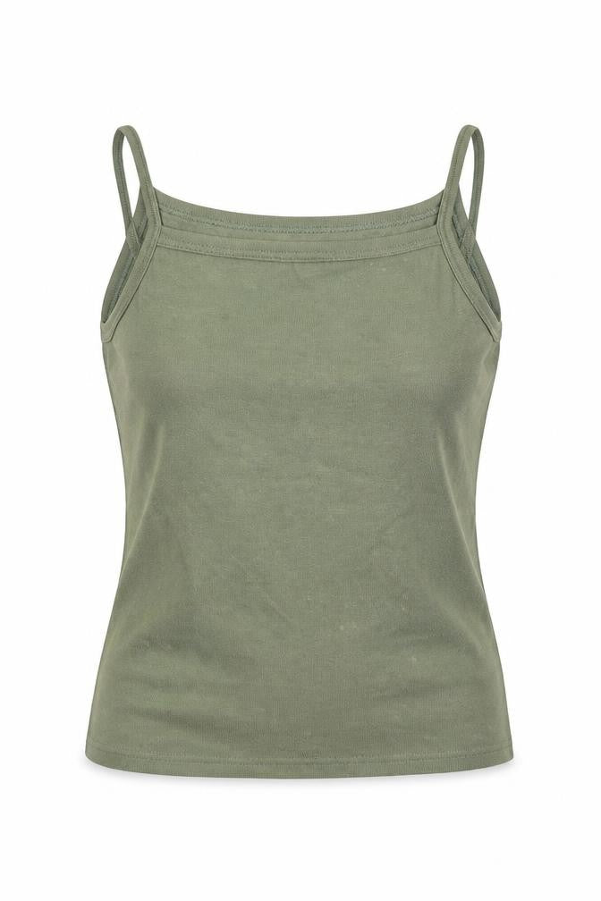 Marks & Spencer Womens Green   Basic Tank Size 14