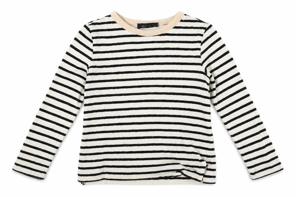 m&s Girls Multicoloured Striped  Pullover Jumper Size 6 Years