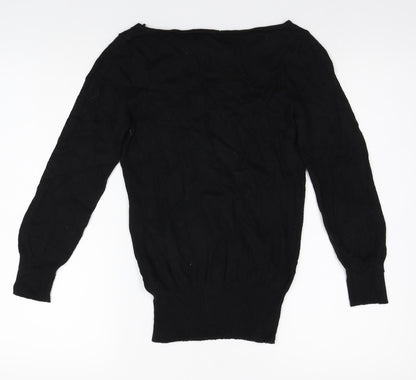 Next Womens Black   Pullover Jumper Size 6