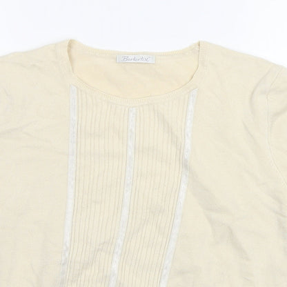 Berkertex Womens Beige   Basic Polo Size 14