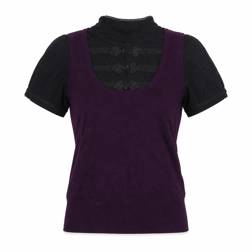 NEXT Womens Purple   Basic Button-Up Size 12