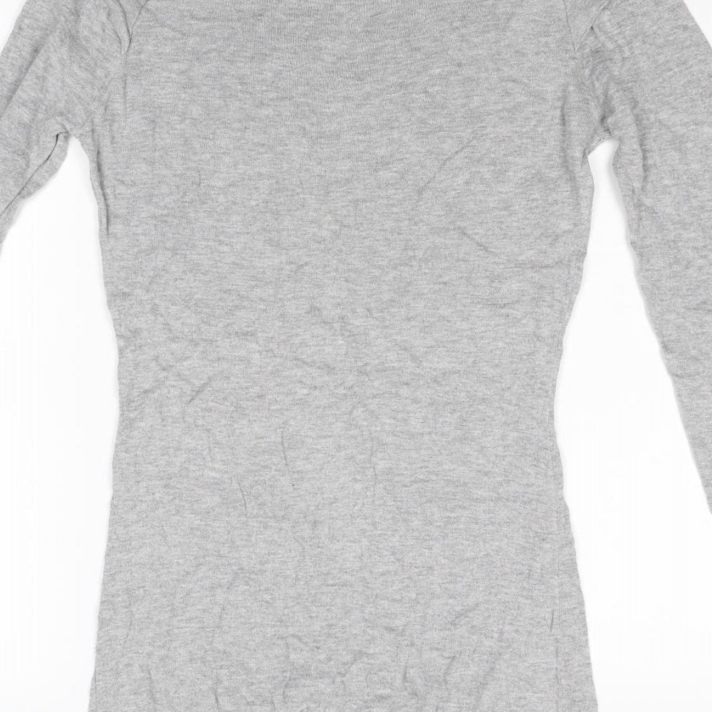 Vero Moda Jeans Womens Grey  Knit Pullover Jumper Size M