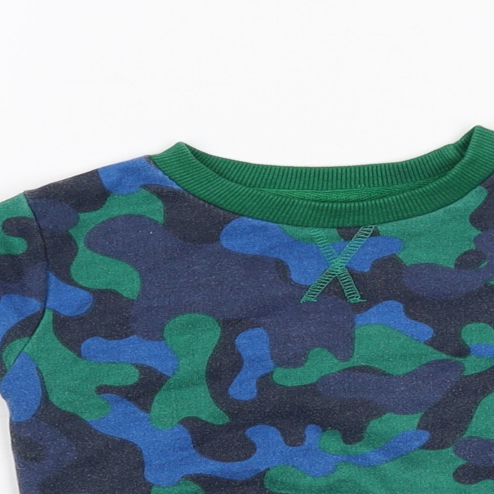 Minoti Baby Multicoloured Camouflage  Basic  Size 9-12 Months