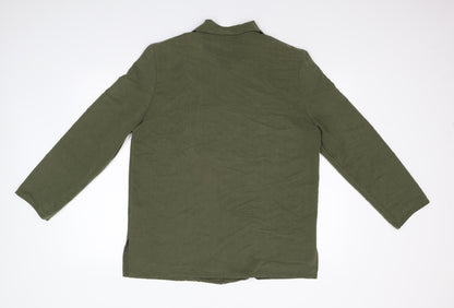Preloved Holmewood Womens Green   Basic Blouse Size 14 - Back