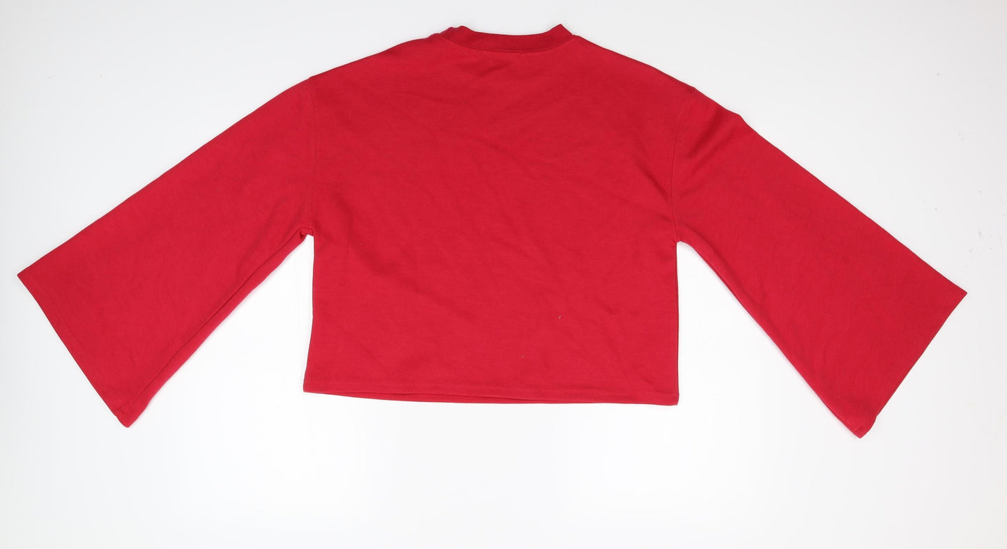 Primark Womens Red   Pullover Sweatshirt Size S