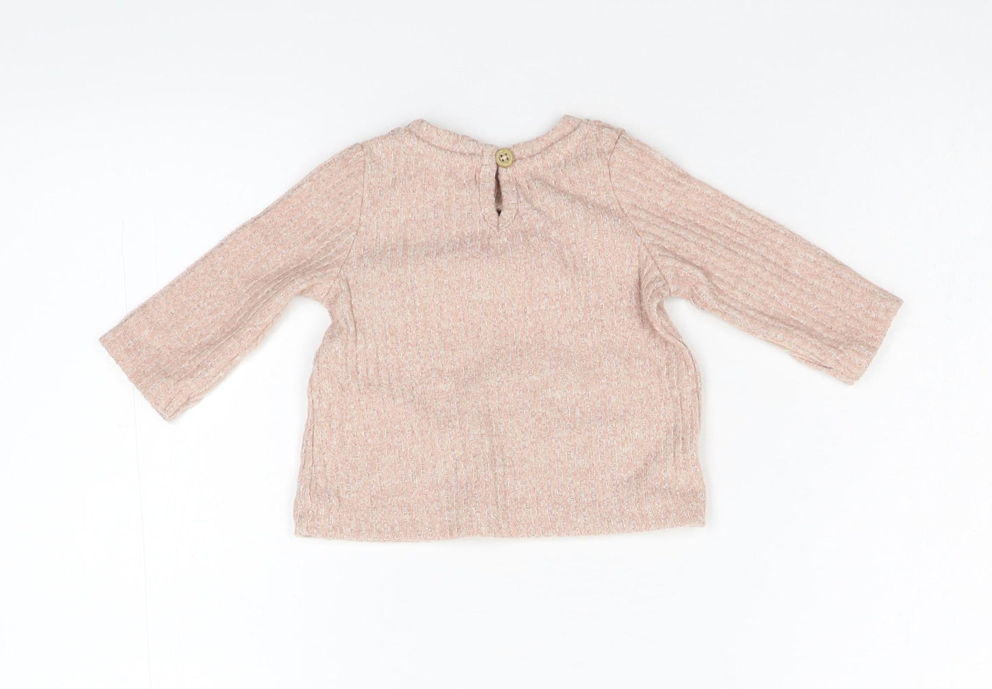 Matalan Baby Pink   Basic T-Shirt Size 0-3 Months