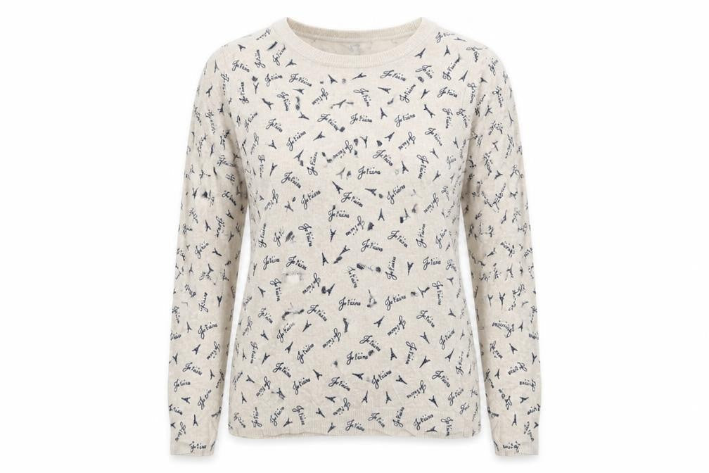 Marks & Spencer Womens Beige  Knit Pullover Jumper Size 12