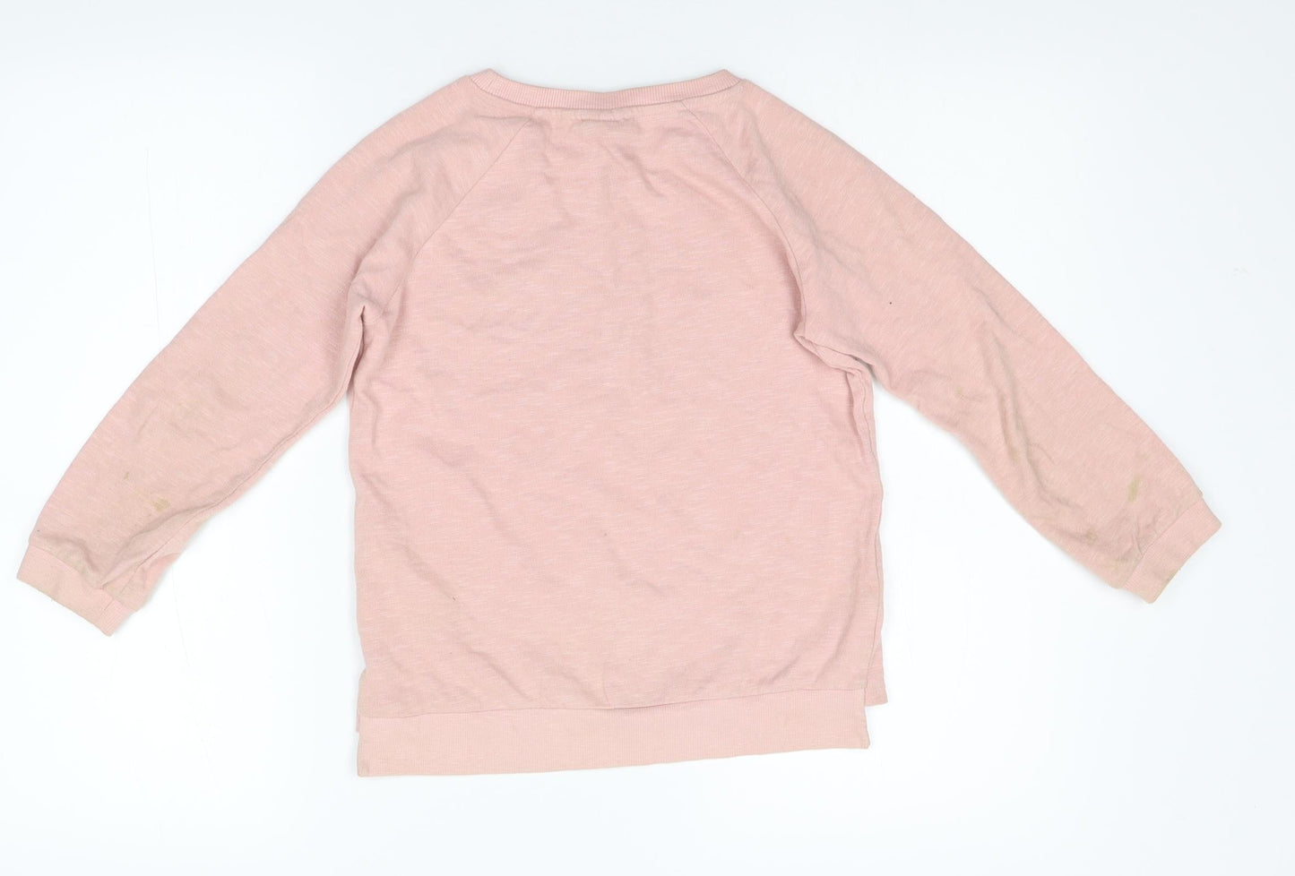 NEXT Girls Pink   Pullover Sweatshirt Size 8 Years