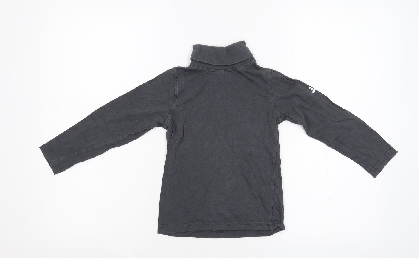 BSTR73 Boys Grey   Basic T-Shirt Size 5 Years