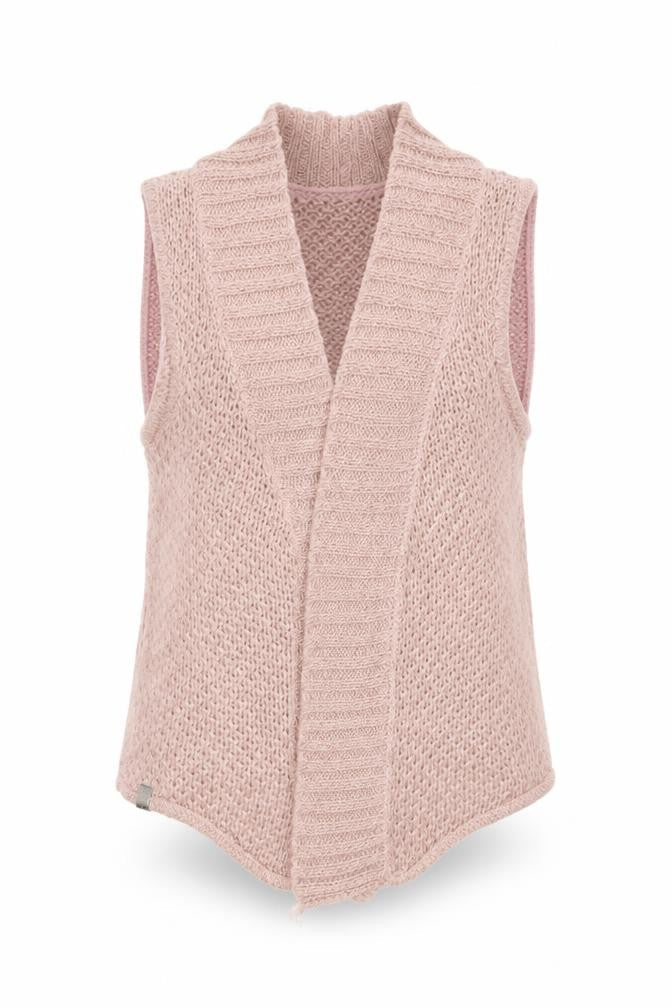 VILA Womens Pink   Wrap Jumper Size M