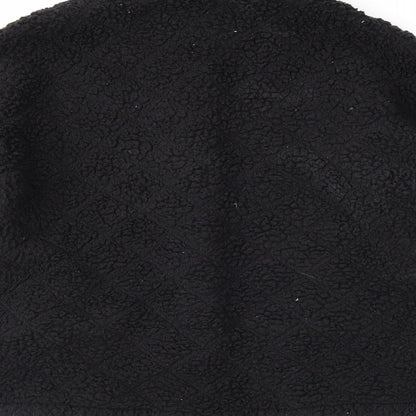Next Womens Black   Full Zip Jumper Size M