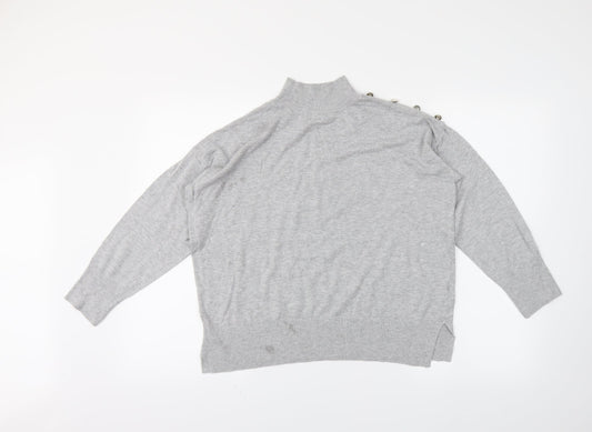 F&F Womens Grey   Pullover Jumper Size 14