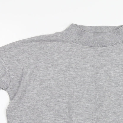 Bershka Womens Grey    Sweatshirt Size S