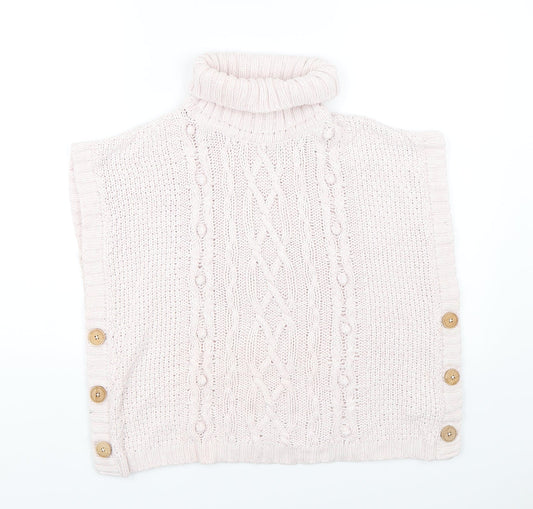 Lulurain Girls Pink   Pullover Jumper Size 7-8 Years