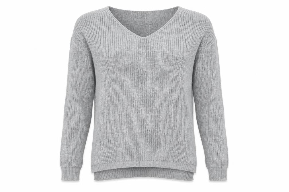 Boohoo Womens Grey   Pullover Jumper Size S