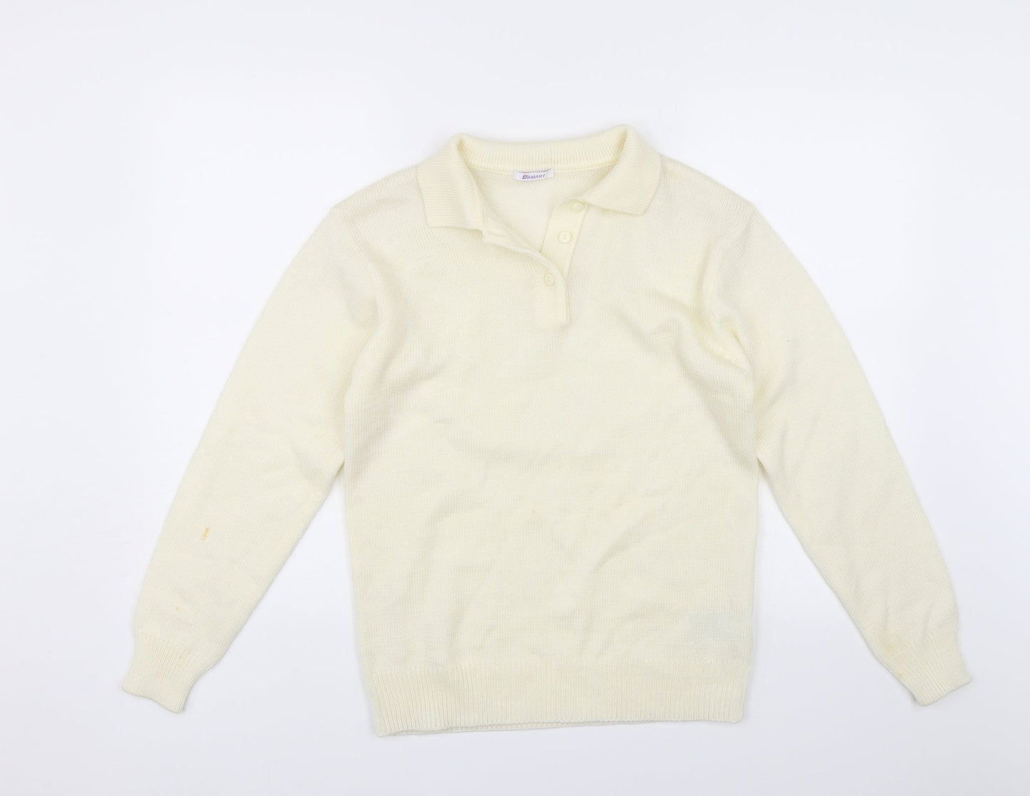 Damart Womens White   Pullover Jumper Size 10