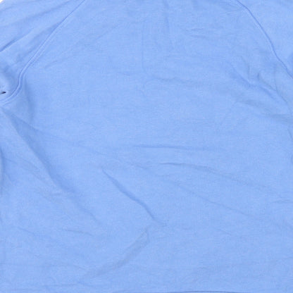 Next Girls Blue   Pullover Jumper Size 12 Years  - Cheetah