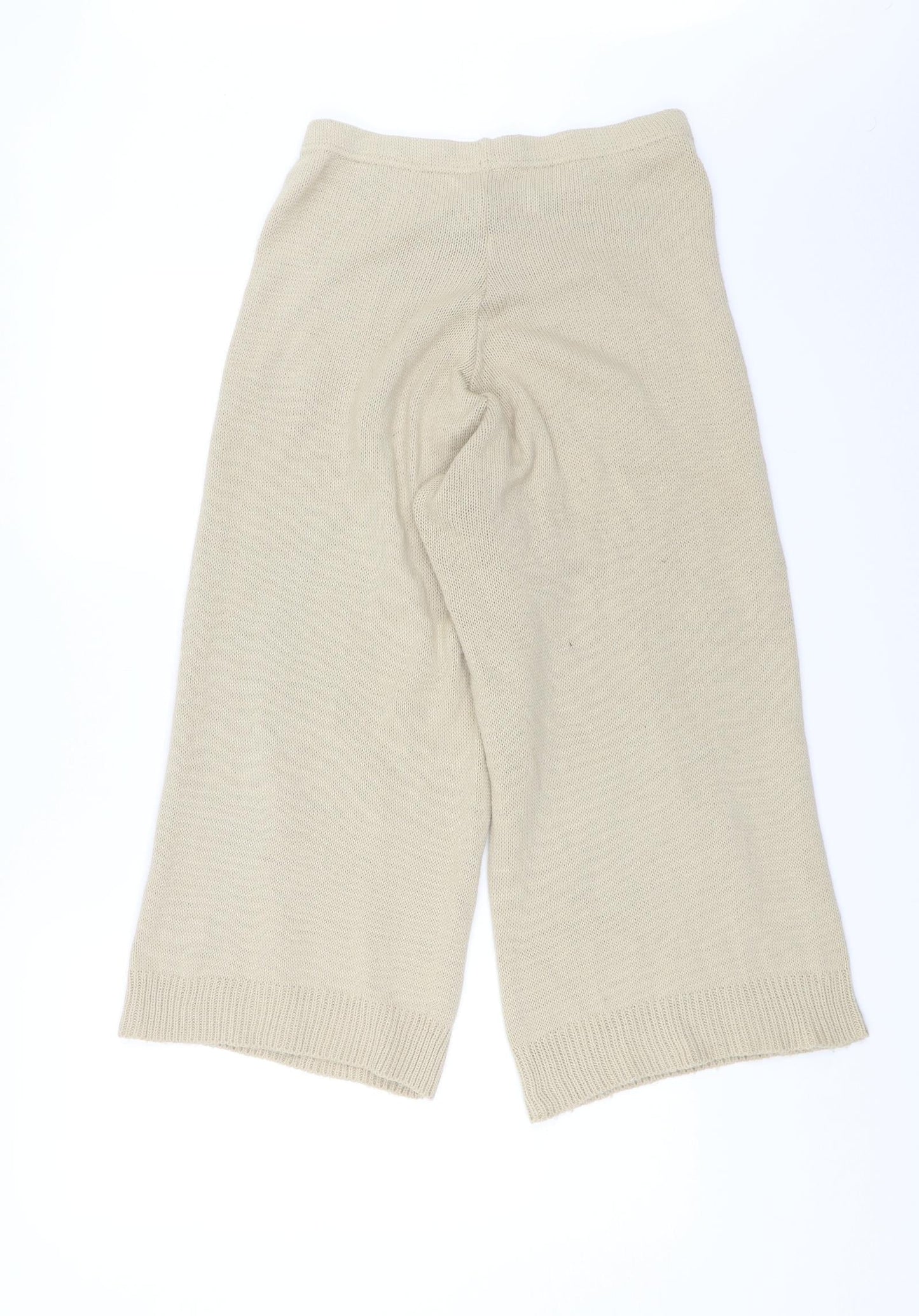 Nasty Gal Womens Beige   Bloomer Trousers Size M L21 in