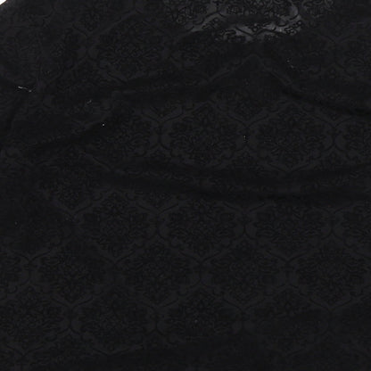 Brand and care label for Atmosphere women’s black jumper, size UK 12