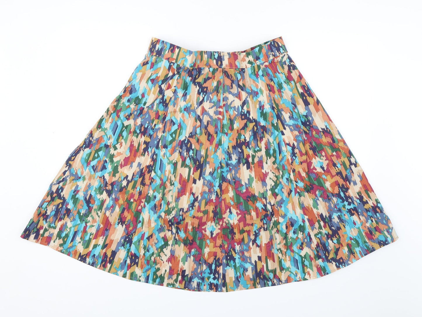 Preworn Womens Multicoloured   Swing Skirt Size 30 in