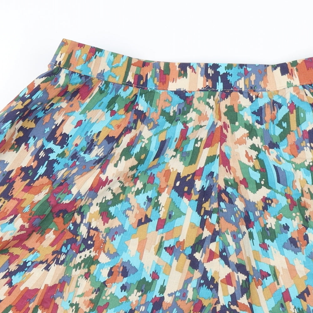 Preworn Womens Multicoloured   Swing Skirt Size 30 in
