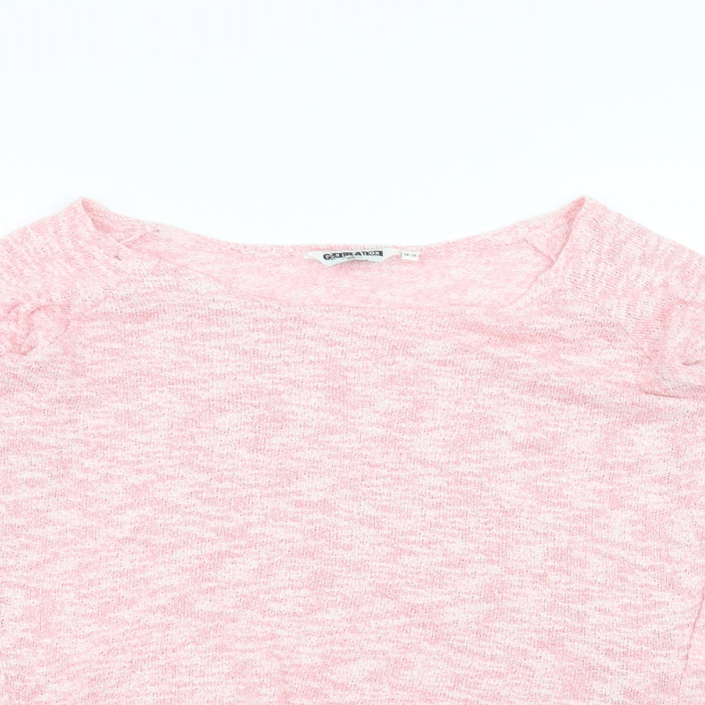 Generation Girls Pink   Basic T-Shirt Size 14-15 Years