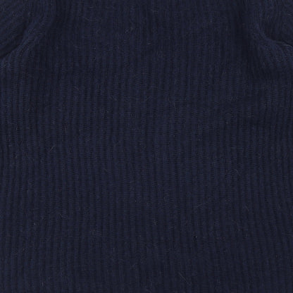Tu Womens Blue  Knit Pullover Jumper Size 10