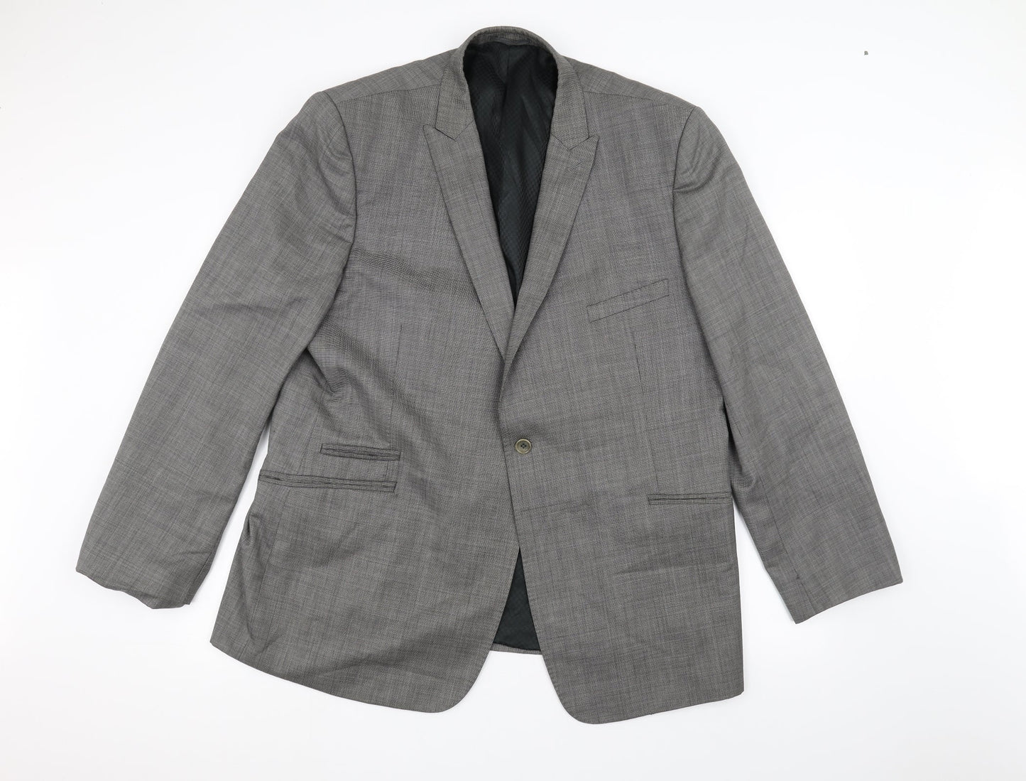 Felina Mens Grey   Jacket Suit Jacket Size 38
