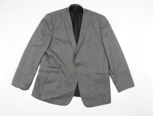 Felina Mens Grey   Jacket Suit Jacket Size 38