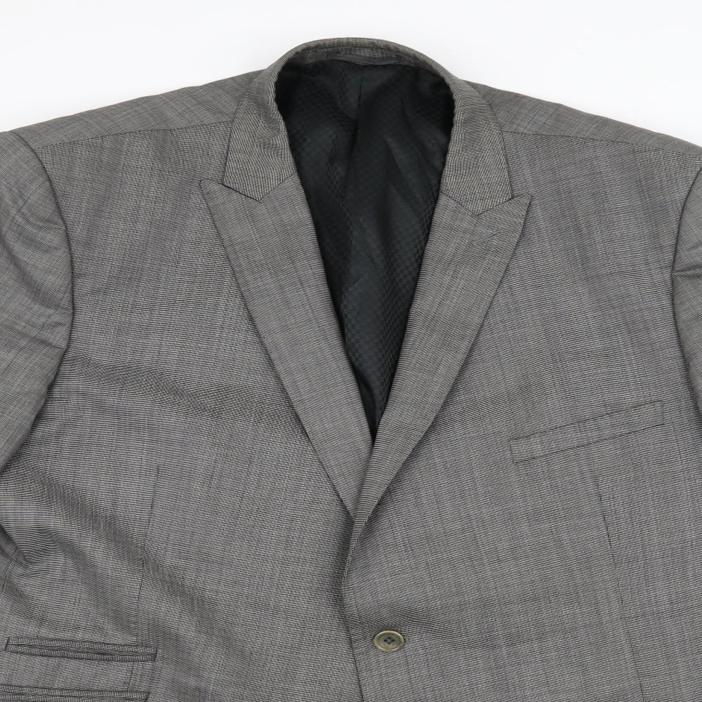 Felina Mens Grey   Jacket Suit Jacket Size 38